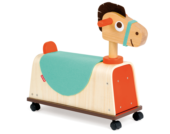 JANOD Porteur Cheval Roll' N Go - D�s 12 mois