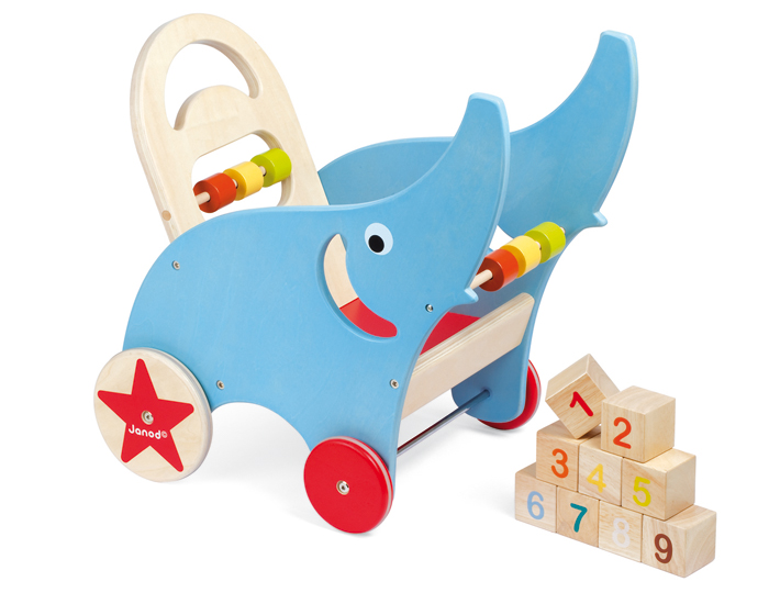JANOD Chariot de Marche - Elphy Push'N Roll - D�s 12 mois