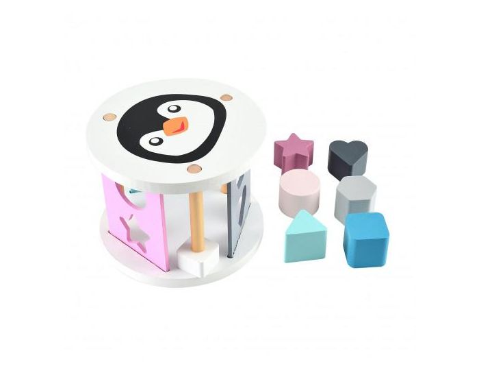 SEVIRA KIDS Jouet En Bois - Boite � Formes G�om�triques - 12 Mois