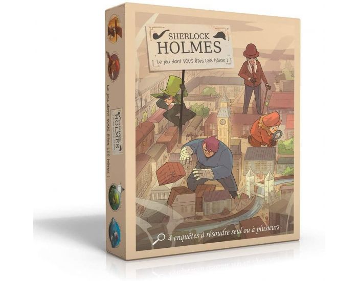 MAKAKA EDITIONS Sherlock Holmes : Le Jeu Dont Vous Etes Le Heros - Ds 10 Ans 