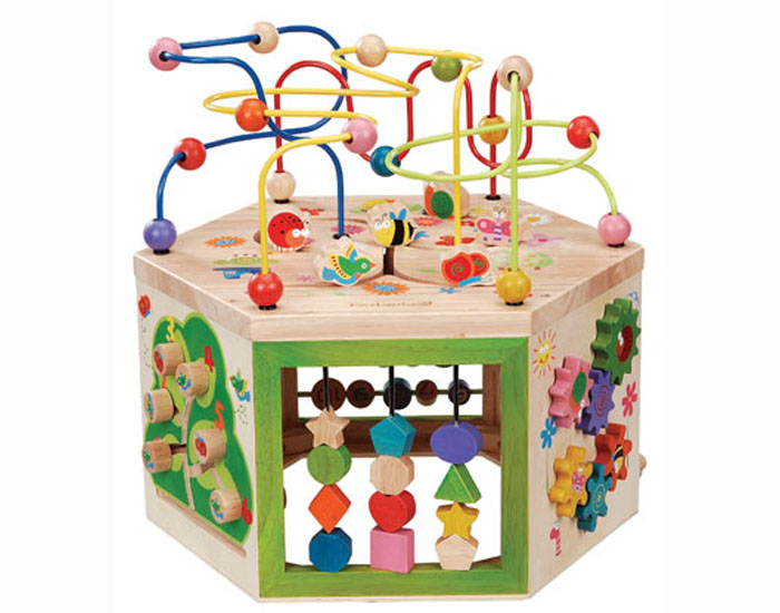 EVEREARTH Cube d'Activits 7 en 1 - Ds 18 mois