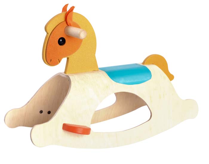 PLAN TOYS Poney � Bascule - D�s 2 ans