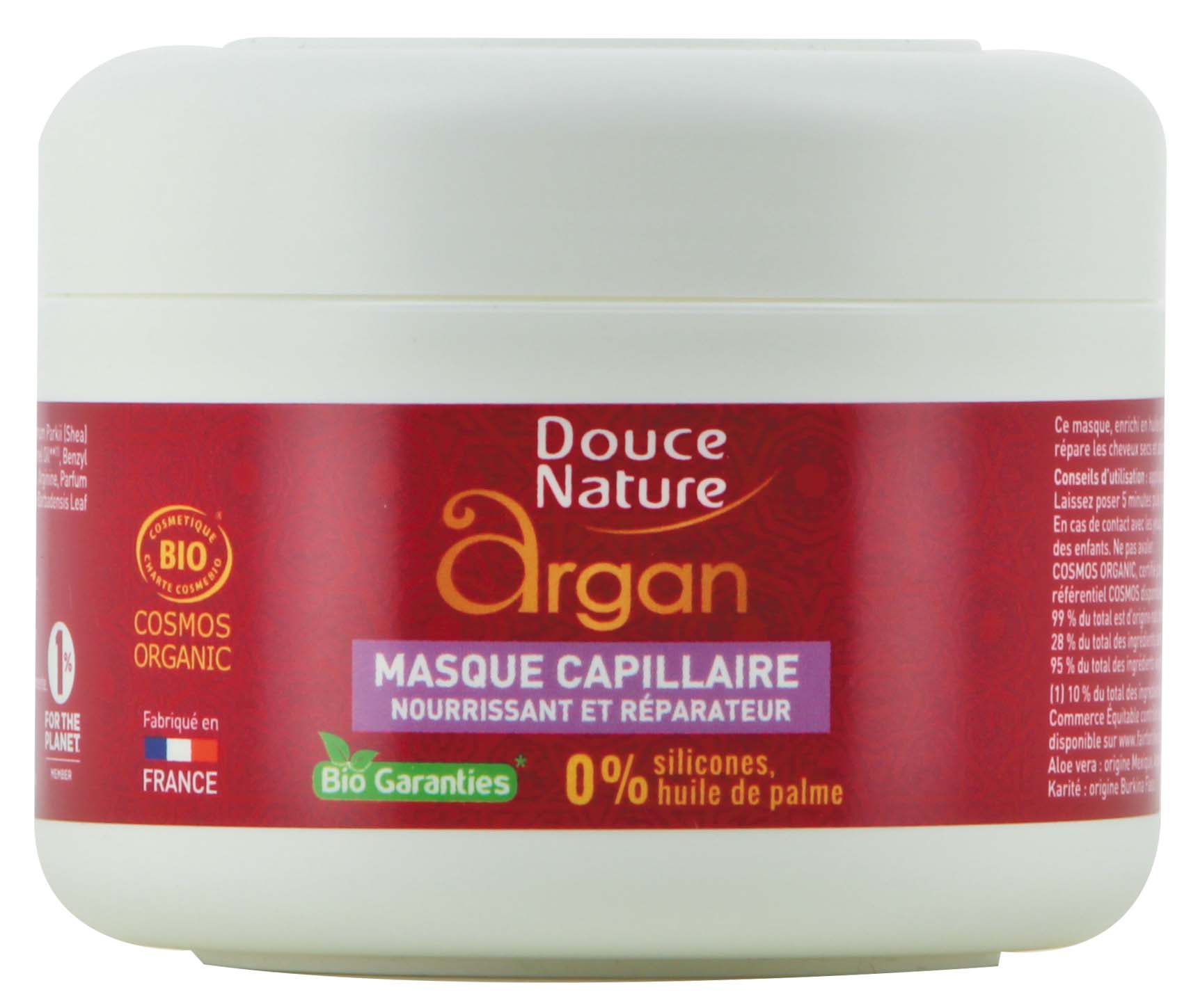 DOUCE NATURE ARGAN Masque Capillaire - 200 ml