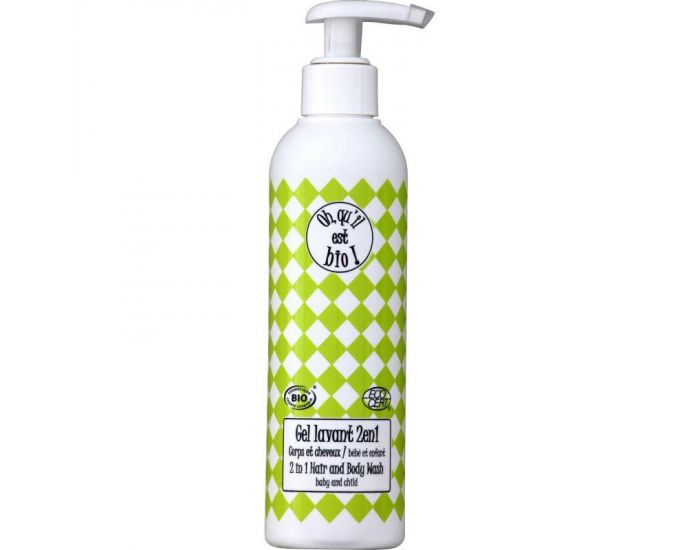 Oh, qu'il est bio! Gel lavant 2 en 1 corps & cheveux - 250 ml