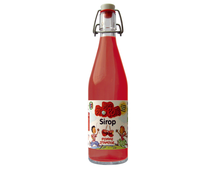 MON BIO POTE Sirop Pomme d'Amour Ar�me Naturel - 50 cl