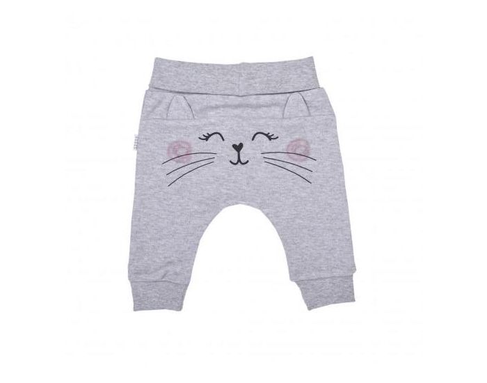 SEVIRA KIDS Pantalon B�b� En Coton Biologique - Chaton