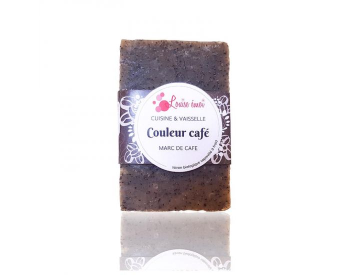 LOUISE EMOI Savon � Froid Vaisselle - Couleur Caf� - 100g