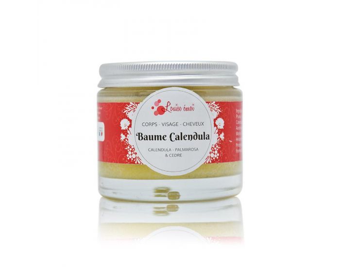 LOUISE EMOI Baume Calendula - Karit, Calendula & Huiles Essentielles Bio  125 ml