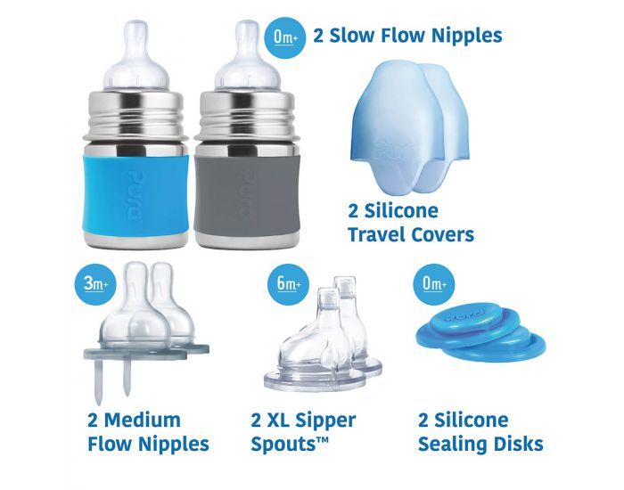  Coffret Biberon Inox - 150 ml