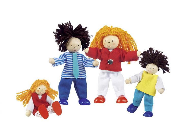 GOKI Poup�es Articul�es Famille Branch�e - D�s 2 ans