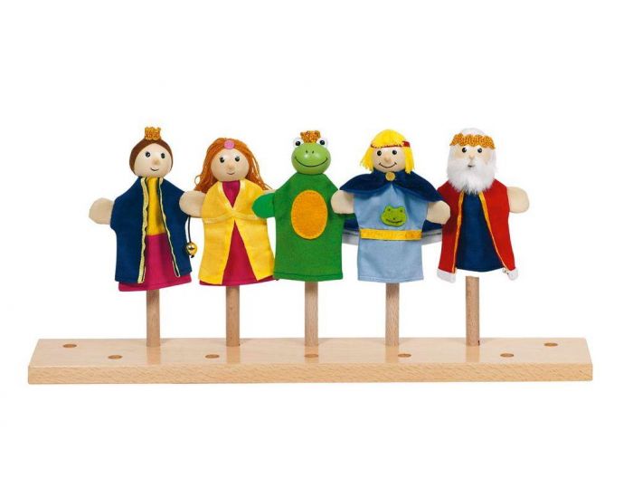 GOKI Marionnettes  Doigt Roi des Grenouilles - Ds 2 ans