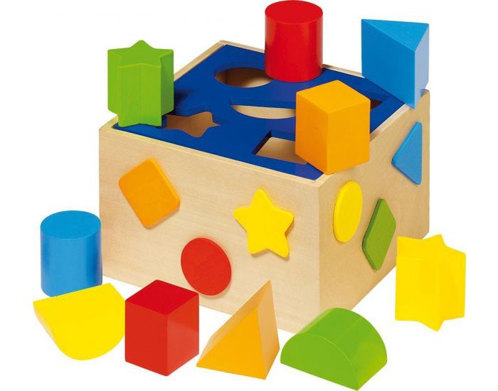 GOKI Boite encastrement en bois D�couvrir les formes D�s 1 an - Goki