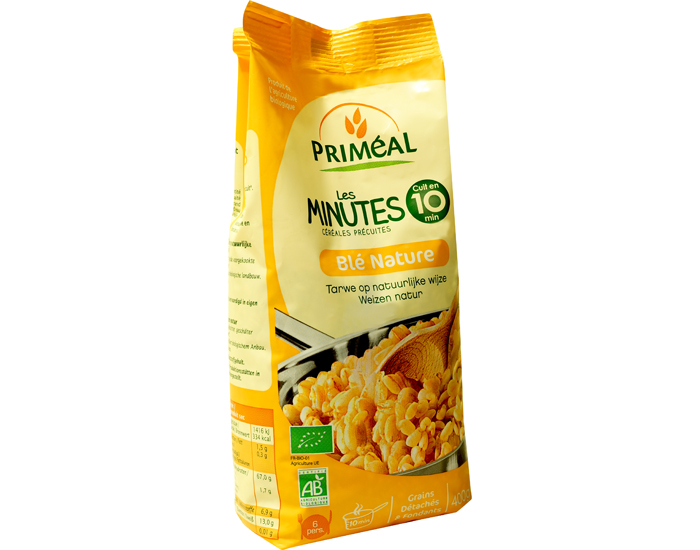 PRIMEAL Les Minutes - Bl� Nature Pr�cuit - 400g