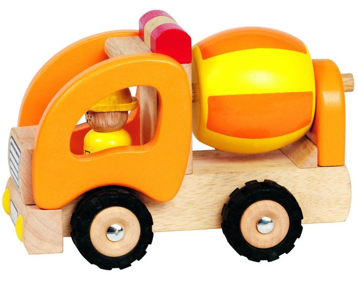 GOKI Camion Toupie Jouet en bois - D�s 12 mois