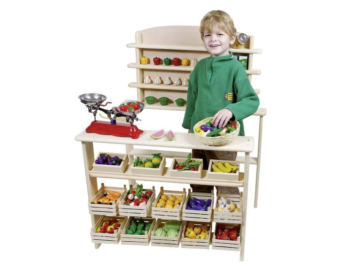 GOKI �picerie Marchande en Bois - D�s 2 ans