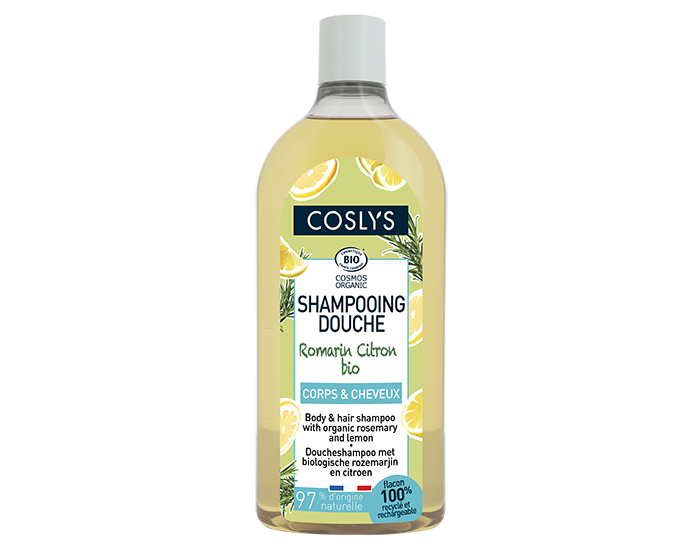 COSLYS Shampooing Douche Romarin Citron - 750ml