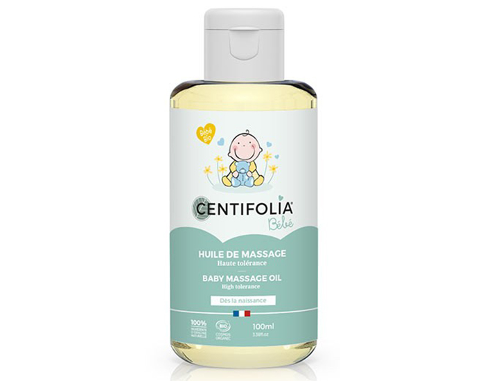 CENTIFOLIA Huile Massage Bébé - Nouvelle formule - 100 ml