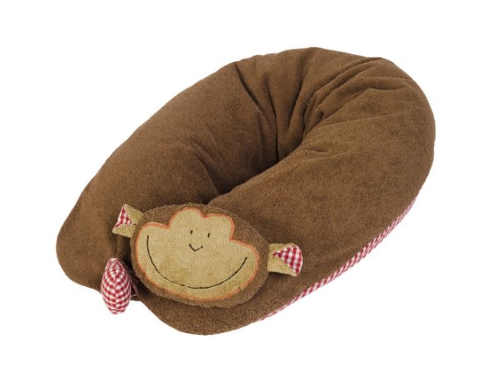 EFIE Coussin d'Allaitement et de Maternit� Coton Biologique - 180cm - Singe