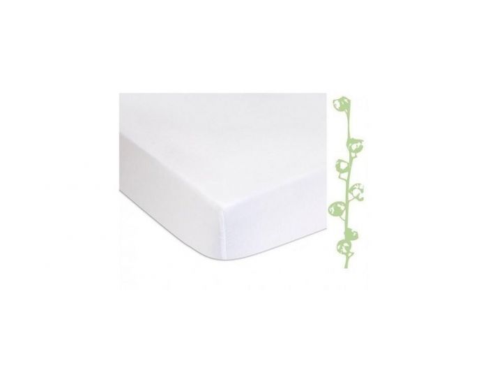 EASY DORT Lot De 2 Al�ses �ponge Coton Bio - 40x90 cm
