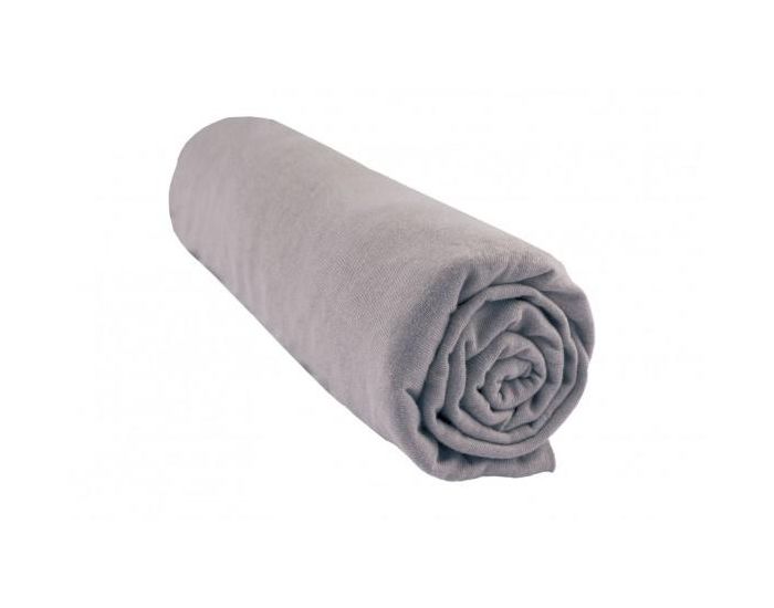 EASY DORT Drap Housse Noisette Coton Bio -  90x190 / 90x200 cm