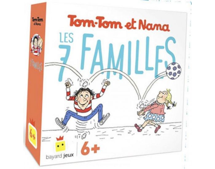 BAYARD JEUX Tom-Tom Et Nana - Jeu Des 7 Familles - D�s 6 ans