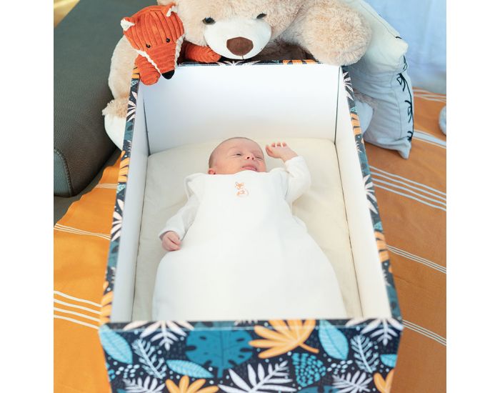 FRENCH POUPON Le Berceau Baby Box - Nature