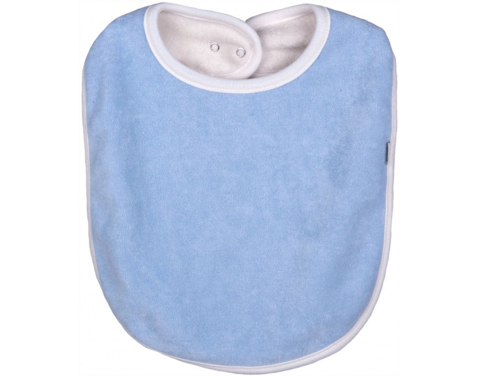 IOBIO Bavoir Eponge Bleu - 3 mois  2 ans