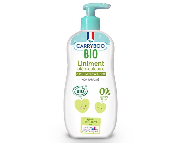CARRYBOO Liniment Ol�o-calcaire � l'Huile d'Olive Bio - 450 ml