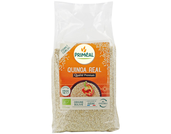 PRIMEAL Quinoa Real Blanc de 1er Choix  5 kg