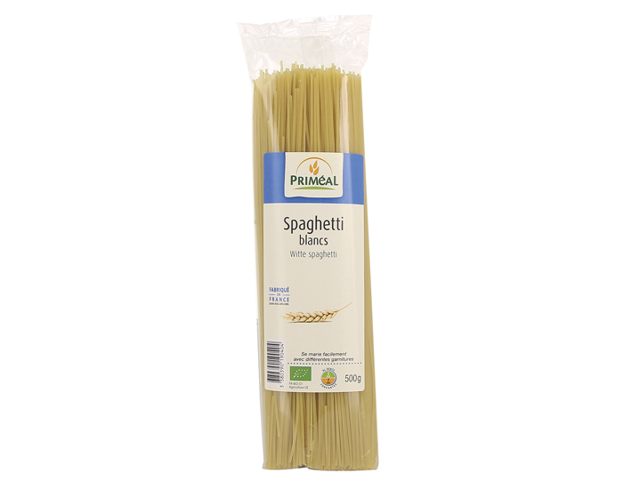 PRIMEAL Spaghetti - Pâtes Blanches 500g
