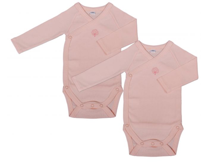 EVEIL ET NATURE Lot de 2 Bodys - P�che