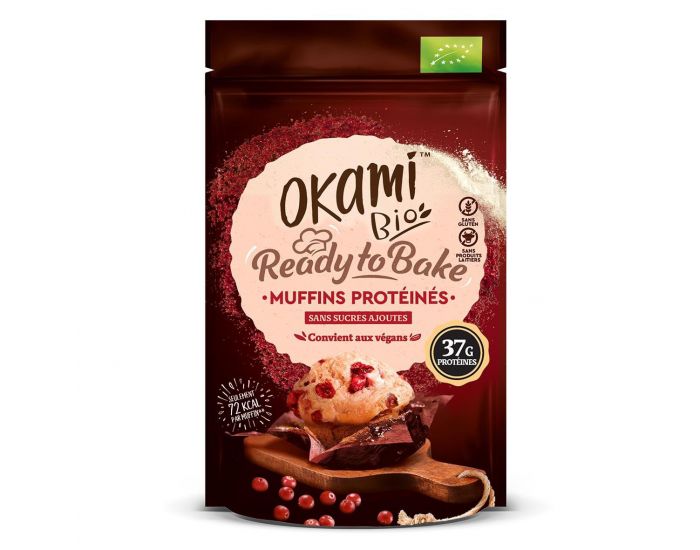 OKAMI Mlange Pour Muffins Protins Bio - 135 g