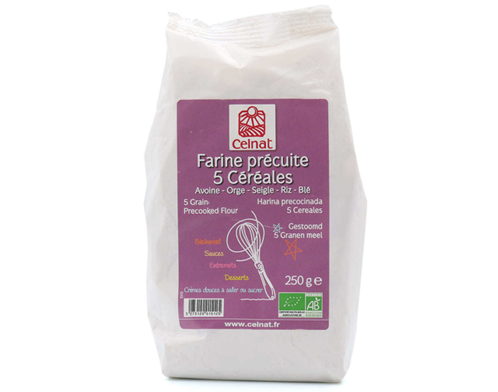 CELNAT Farine 5 Crales - 250g