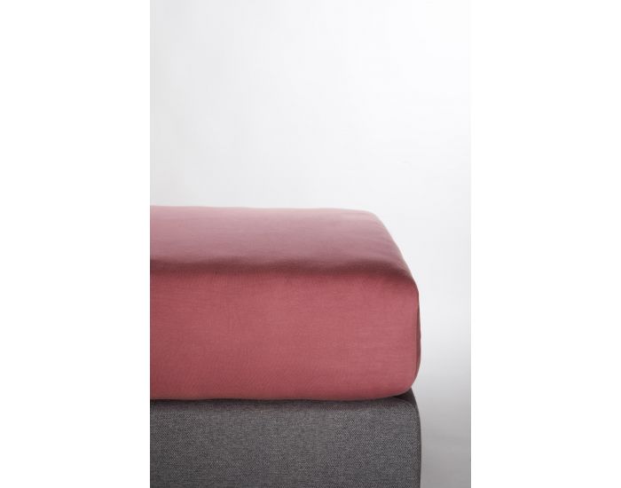 KADOLIS Drap Housse Coton Bio - Enfant Bois De Rose