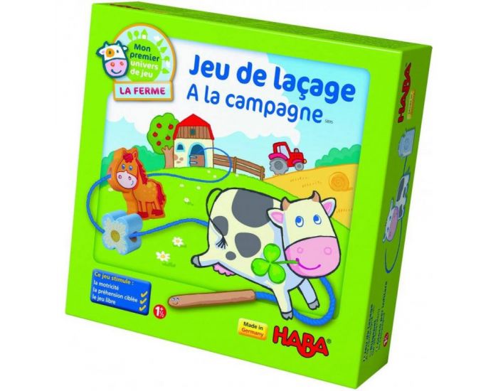 HABA Jeu de la�age A la campagne - D�s 18 mois