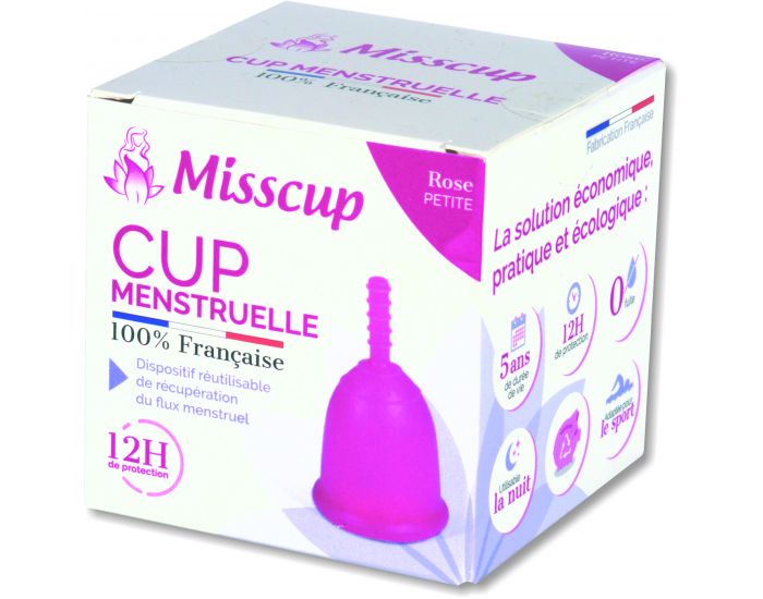  Cup Menstruelle Rose - 2 Tailles 