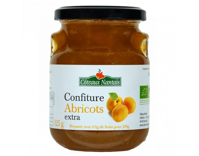 COTEAUX NANTAIS Confiture Abricots Extra Bio