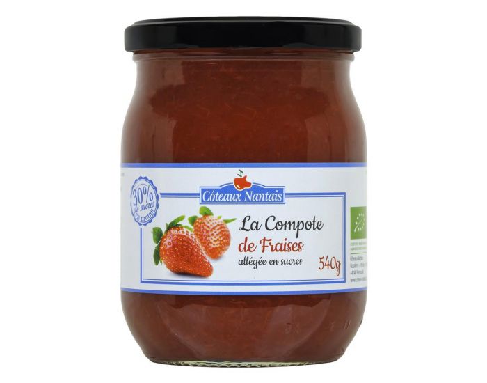 COTEAUX NANTAIS Compote All�g�e en Sucres Fraises - 540g