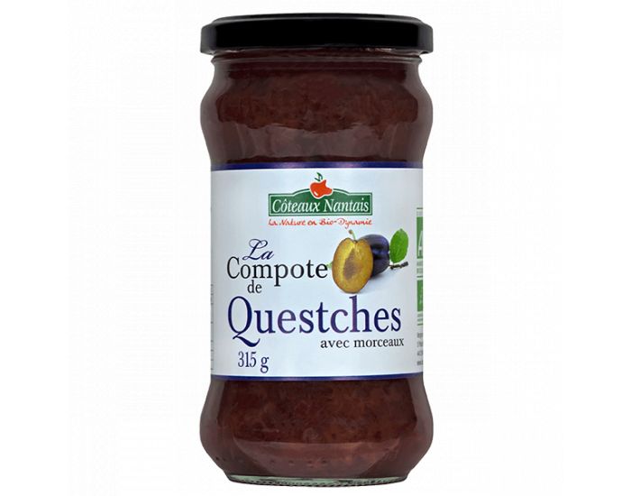 COTEAUX NANTAIS Compote Quetsches - 315g