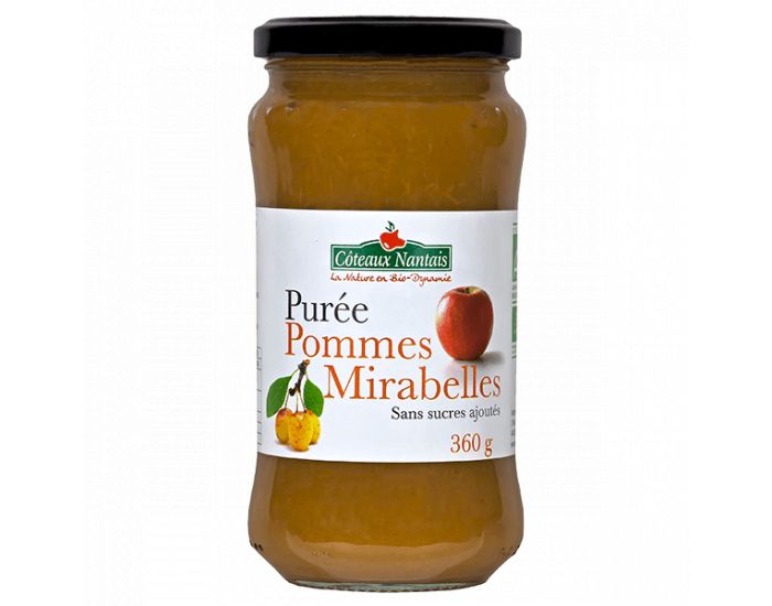 COTEAUX NANTAIS Pure Pommes Mirabelles - 360 g