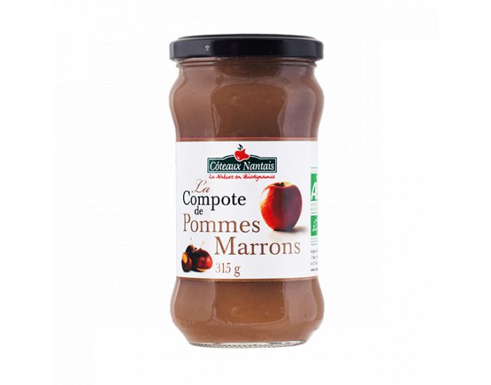 COTEAUX NANTAIS Compote Pommes Marrons - 315g
