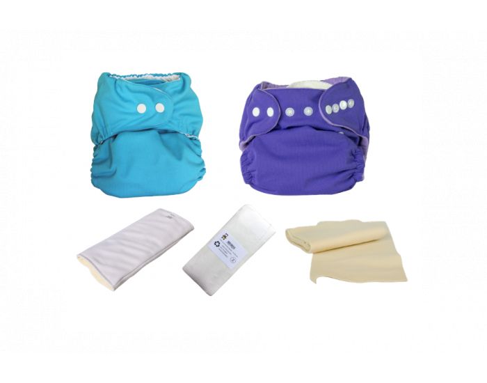 P'TITS DESSOUS Pack D�couverte Jour Nuit - Taille Unique (3-15 kg)