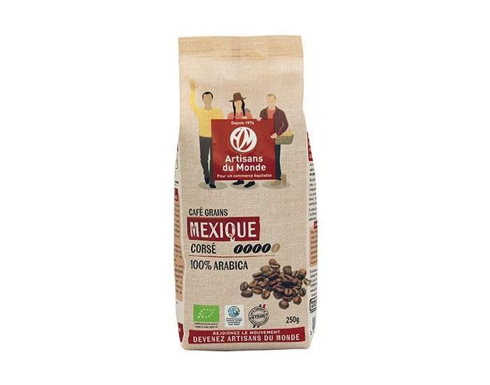 ARTISANS DU MONDE Caf� Mexique en Grain (bio et �quitable) - 250g