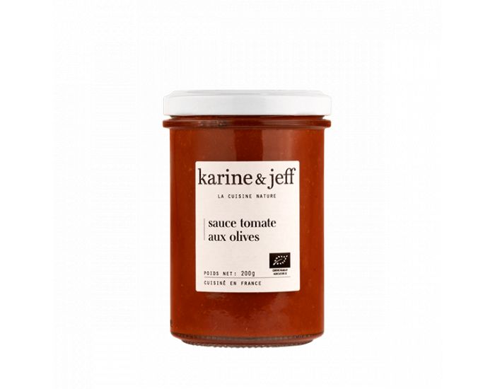 KARINE & JEFF Sauce Tomate Aux Olives - 200g