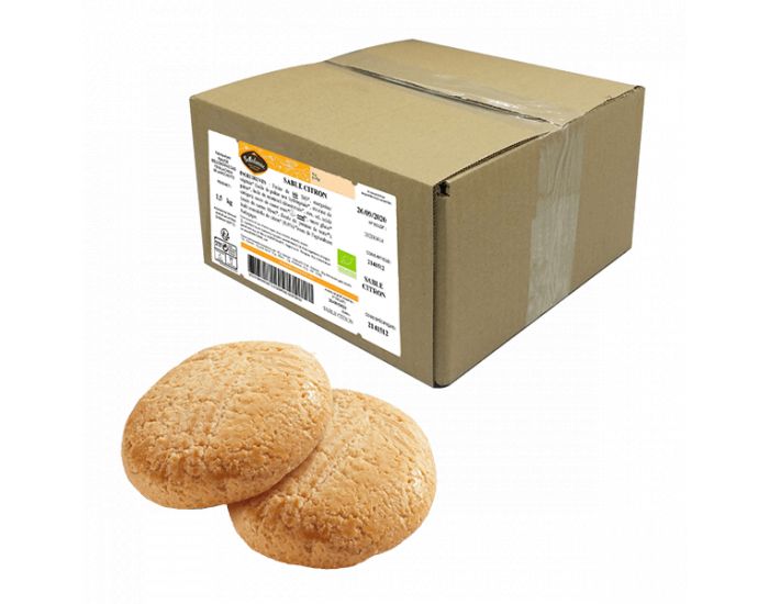 BELLEDONNE Sabl Citron Bio Vrac - 1.5 kg