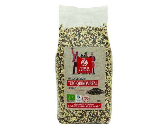 ARTISANS DU MONDE Artisans du Monde -- Trio de quinoa (bio et �quitable) - 500g