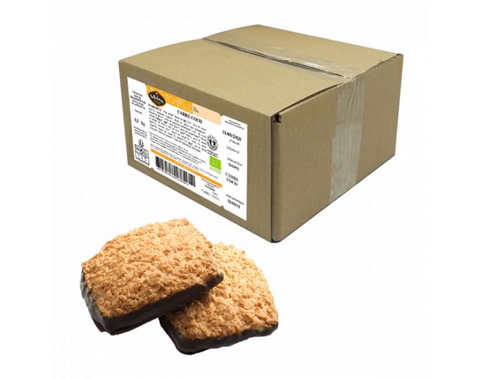 BELLEDONNE Biscuit Carr Coco Bio Vrac - 1.5 kg 