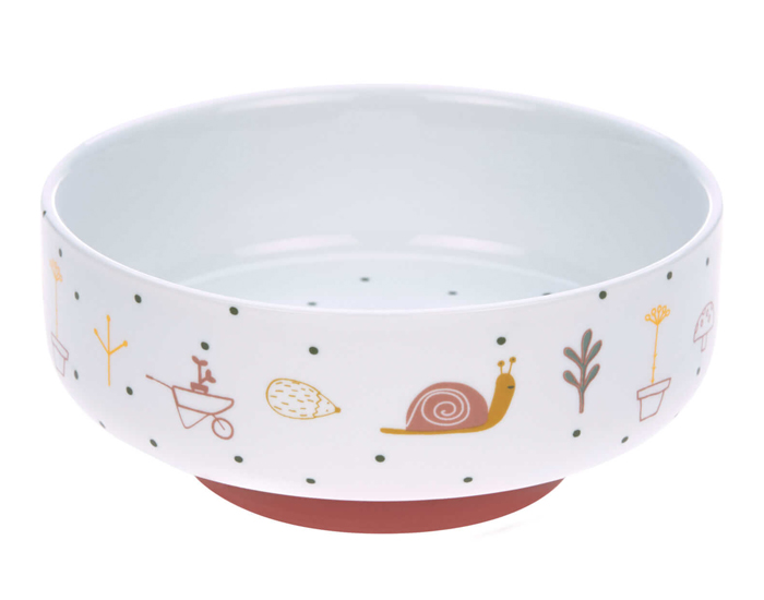 LASSIG Bol en Porcelaine avec Silicone Antid�rapant - Garden Explorer 