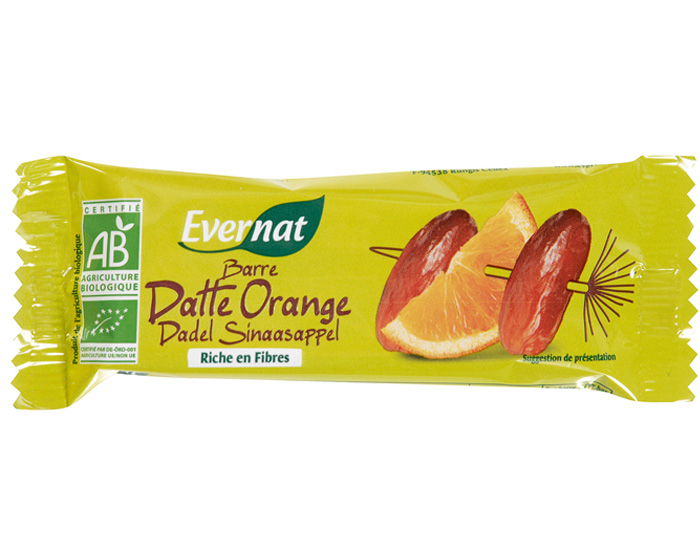 EVERNAT Barre Datte Orange - 40 g