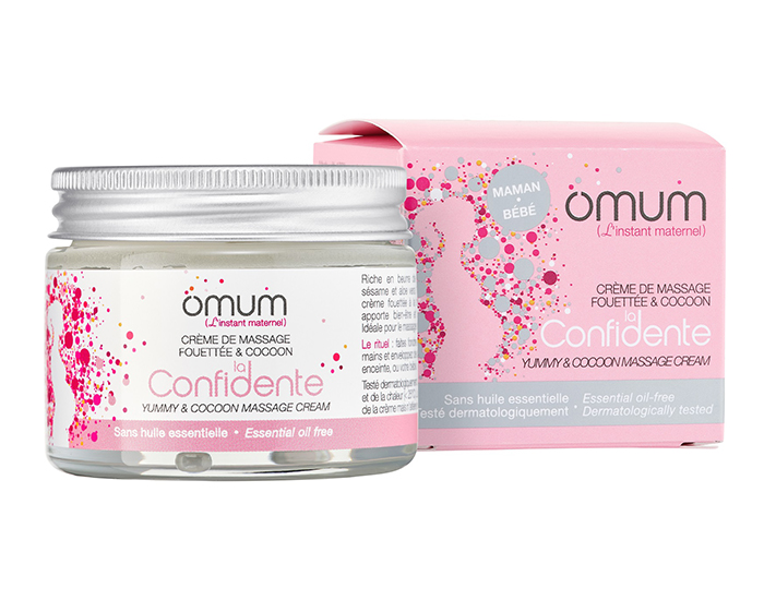 OMUM La Confidente - Crème Fouettée et Cocoon pour le Corps - Dès 3 mois - 50ml